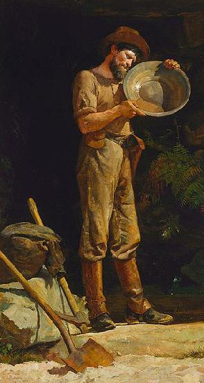 Julian Ashton The Prospector China oil painting art